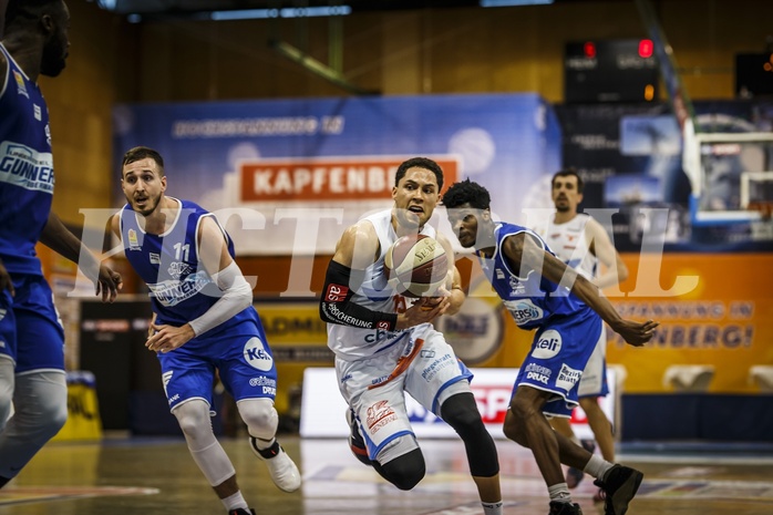 Basketball, ABL 2018/19, Grunddurchgang 34.Runde, Kapfenberg Bulls, Oberwart Gunners, Marck Coffin (15)