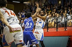 Basketball, ABL 2018/19, Grunddurchgang 34.Runde, Kapfenberg Bulls, Oberwart Gunners, Xavier Ford (7)
