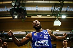 Basketball, ABL 2018/19, Grunddurchgang 34.Runde, Kapfenberg Bulls, Oberwart Gunners, Christopher Tawiah (14)
