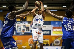 Basketball, ABL 2018/19, Grunddurchgang 34.Runde, Kapfenberg Bulls, Oberwart Gunners, Elijah Wilson (4)
