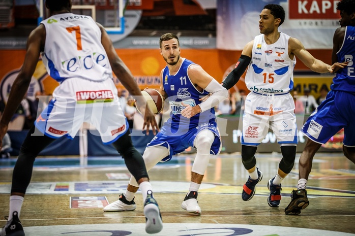 Basketball, ABL 2018/19, Grunddurchgang 34.Runde, Kapfenberg Bulls, Oberwart Gunners, Hayden Thomas Lescault (11)