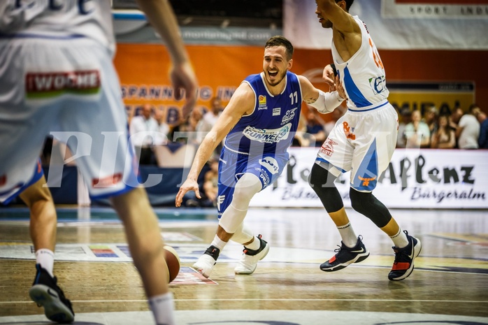 Basketball, ABL 2018/19, Grunddurchgang 34.Runde, Kapfenberg Bulls, Oberwart Gunners, Hayden Thomas Lescault (11)