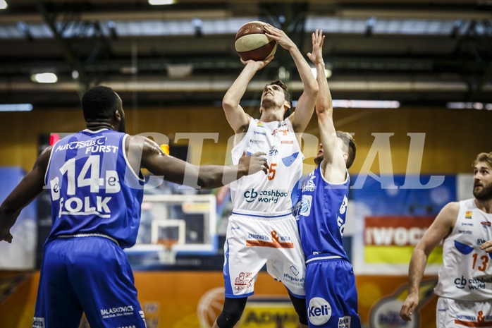 Basketball, ABL 2018/19, Grunddurchgang 34.Runde, Kapfenberg Bulls, Oberwart Gunners, Bogic Vujosevic (5)