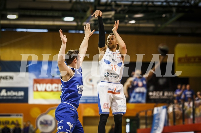 Basketball, ABL 2018/19, Grunddurchgang 34.Runde, Kapfenberg Bulls, Oberwart Gunners, Marck Coffin (15)
