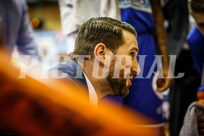 Basketball, ABL 2018/19, Grunddurchgang 34.Runde, Kapfenberg Bulls, Oberwart Gunners, Horst Leitner (Coach)