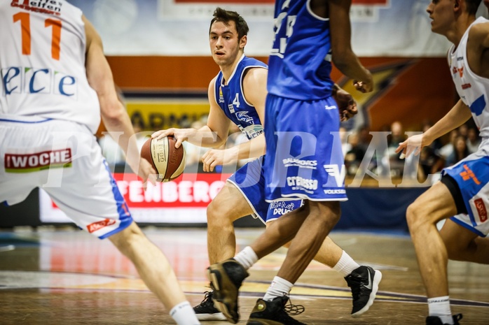 Basketball, ABL 2018/19, Grunddurchgang 34.Runde, Kapfenberg Bulls, Oberwart Gunners, Jakob Szkutta (4)