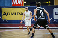 Basketball, Basketball Zweite Liga, Grunddurchgang 17.Runde, Basket Flames, Mattersburg Rocks, Tobias Stadelmann (11)