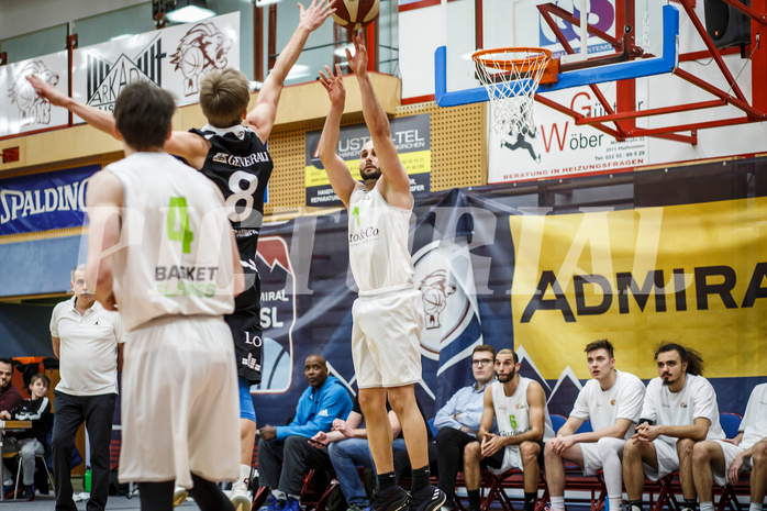 Basketball, Basketball Zweite Liga, Grunddurchgang 17.Runde, Basket Flames, Mattersburg Rocks, Tobias Stadelmann (11)