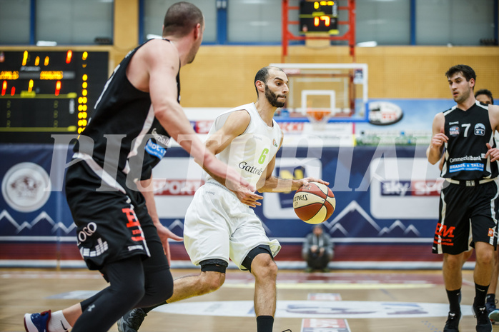 Basketball, Basketball Zweite Liga, Grunddurchgang 17.Runde, Basket Flames, Mattersburg Rocks, Dominik Alturban (6)