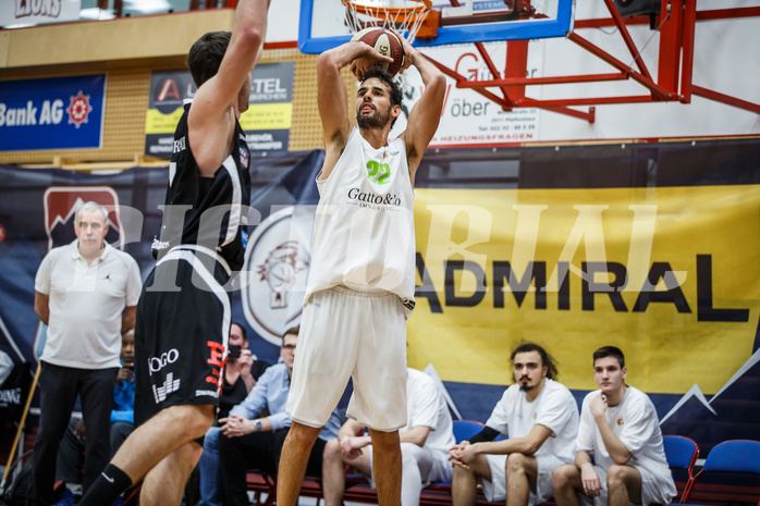 Basketball, Basketball Zweite Liga, Grunddurchgang 17.Runde, Basket Flames, Mattersburg Rocks, Fabricio Vay (22)