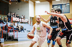 Basketball, Basketball Zweite Liga, Grunddurchgang 17.Runde, Basket Flames, Mattersburg Rocks, Tobias Stadelmann (11)