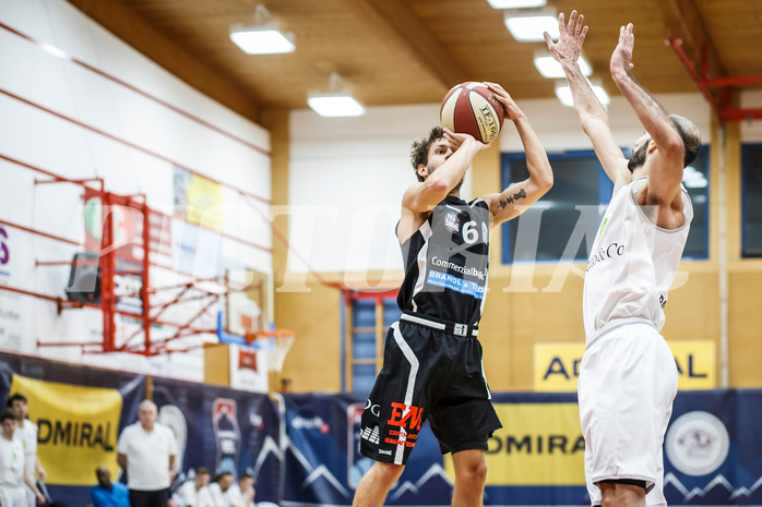 Basketball, Basketball Zweite Liga, Grunddurchgang 17.Runde, Basket Flames, Mattersburg Rocks, Jan NICOLI (6)