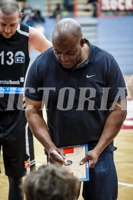 Basketball, Basketball Zweite Liga, Grunddurchgang 17.Runde, Basket Flames, Mattersburg Rocks, James WILLIAMS (Headcoach)