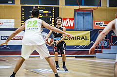 Basketball, Basketball Zweite Liga, Grunddurchgang 17.Runde, Basket Flames, Mattersburg Rocks, Jan NICOLI (6)