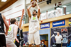 Basketball, Basketball Zweite Liga, Grunddurchgang 17.Runde, Basket Flames, Mattersburg Rocks, Fabricio Vay (22)