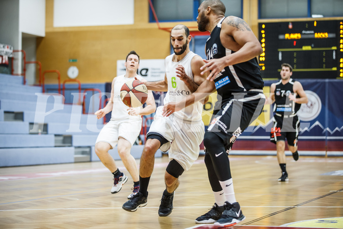 Basketball, Basketball Zweite Liga, Grunddurchgang 17.Runde, Basket Flames, Mattersburg Rocks, Dominik Alturban (6)
