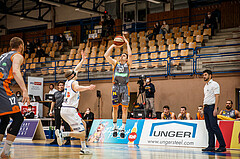 Basketball, bet-at-home Basketball Superliga 2020/21, Platzierungsrunde, 2. Runde, Oberwart Gunners, Klosterneuburg Dukes, Benedikt Danek (20)