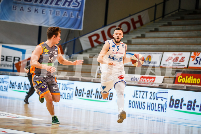 Basketball, bet-at-home Basketball Superliga 2020/21, Platzierungsrunde, 2. Runde, Oberwart Gunners, Klosterneuburg Dukes, 