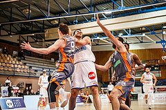 Basketball, bet-at-home Basketball Superliga 2020/21, Platzierungsrunde, 2. Runde, Oberwart Gunners, Klosterneuburg Dukes, Terrence Bieshaar (14)