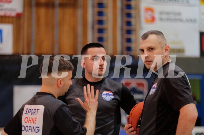 Basketball, bet-at-home Basketball Superliga 2021/22, Grunddurchgang Runde 6, Oberwart Gunners, SKN St. Pölten, Referees