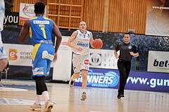 Basketball, bet-at-home Basketball Superliga 2021/22, Grunddurchgang Runde 6, Oberwart Gunners, SKN St. Pölten, Sebastian Käferle (7)