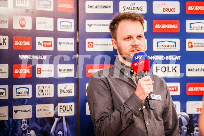 Basketball, bet-at-home Basketball Superliga 2021/22, Grunddurchgang Runde 6, Oberwart Gunners, SKN St. Pölten, Johannes Wiesmann
