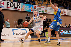 Basketball, bet-at-home Basketball Superliga 2021/22, Grunddurchgang Runde 6, Oberwart Gunners, SKN St. Pölten, Sebastian Käferle (7)