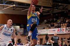 Basketball, bet-at-home Basketball Superliga 2021/22, Grunddurchgang Runde 6, Oberwart Gunners, SKN St. Pölten, #x55#
