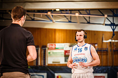 Basketball, bet-at-home Basketball Superliga 2021/22, Grunddurchgang Runde 6, Oberwart Gunners, SKN St. Pölten, Renato Poljak (16)