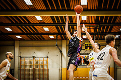 Basketball, Basketball Zweite Liga 2022/23, Grunddurchgang 18.Runde, Mattersburg Rocks, Vienna United, B.Goliono (3)