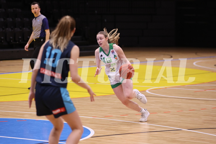 25.02.2023, Graz, Raiffeisen Sportpark, Basketball Damen Superliga 2022/23, Grunddurchgang 14.Runde, UBI Holding Graz - Vienna Timberwolves,  
