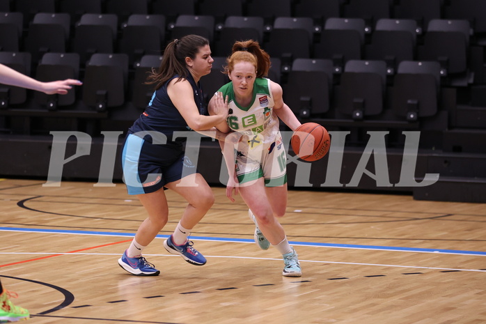 25.02.2023, Graz, Raiffeisen Sportpark, Basketball Damen Superliga 2022/23, Grunddurchgang 14.Runde, UBI Holding Graz - Vienna Timberwolves,  