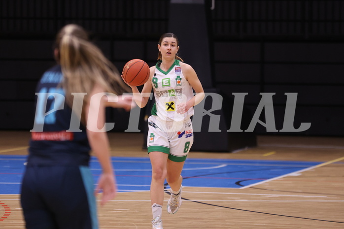 25.02.2023, Graz, Raiffeisen Sportpark, Basketball Damen Superliga 2022/23, Grunddurchgang 14.Runde, UBI Holding Graz - Vienna Timberwolves,  