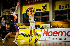 Basketball, Basketball Zweite Liga 2022/23, Grunddurchgang 18.Runde, Mattersburg Rocks, Vienna United, Jordis Ortega (5)
