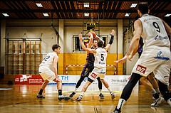 Basketball, Basketball Zweite Liga 2022/23, Grunddurchgang 18.Runde, Mattersburg Rocks, Vienna United, V. Shorstkiy (10)