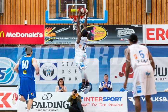 Basketball, ABL 2016/17, Grunddurchgang 31.Runde, Oberwart Gunners, UBSC Graz, Christopher McNealy (8)