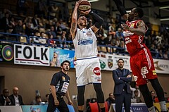 Basketball, ABL 2018/19, Playoff VF Spiel 2, Oberwart Gunners, BC Vienna, Hayden Thomas Lescault (11)