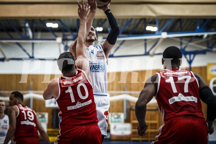 Basketball, ABL 2018/19, Playoff VF Spiel 2, Oberwart Gunners, BC Vienna, Hayden Thomas Lescault (11)
