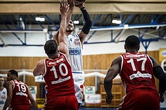 Basketball, ABL 2018/19, Playoff VF Spiel 2, Oberwart Gunners, BC Vienna, Hayden Thomas Lescault (11)