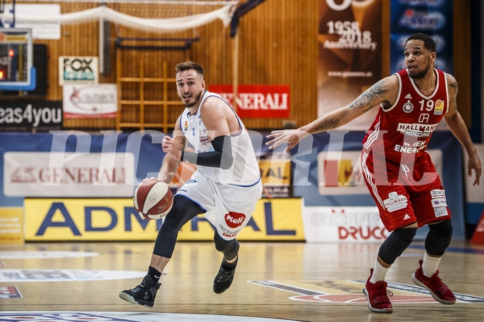 Basketball, ABL 2018/19, Playoff VF Spiel 2, Oberwart Gunners, BC Vienna, Hayden Thomas Lescault (11)