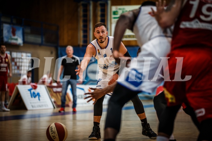 Basketball, ABL 2018/19, Playoff VF Spiel 2, Oberwart Gunners, BC Vienna, Hayden Thomas Lescault (11)