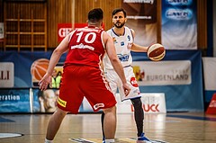 Basketball, ABL 2018/19, Playoff VF Spiel 2, Oberwart Gunners, BC Vienna, Hannes Ochsenhofer (9)