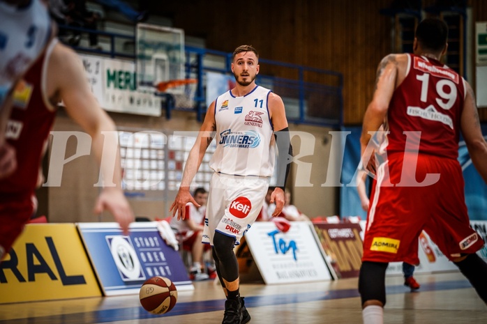 Basketball, ABL 2018/19, Playoff VF Spiel 2, Oberwart Gunners, BC Vienna, Hayden Thomas Lescault (11)