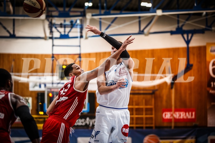 Basketball, ABL 2018/19, Playoff VF Spiel 2, Oberwart Gunners, BC Vienna, Hayden Thomas Lescault (11)