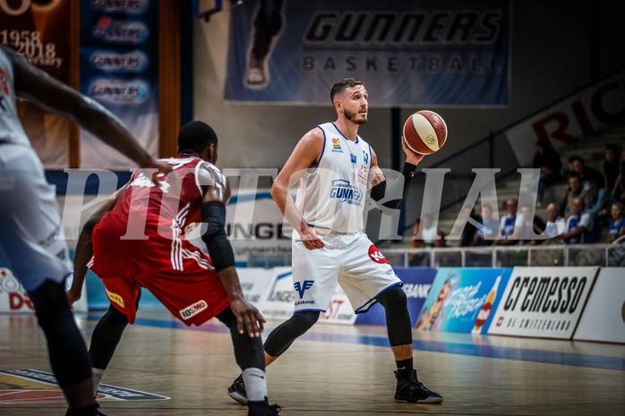 Basketball, ABL 2018/19, Playoff VF Spiel 2, Oberwart Gunners, BC Vienna, Hayden Thomas Lescault (11)