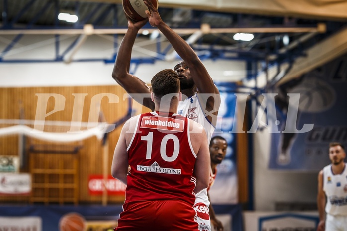 Basketball, ABL 2018/19, Playoff VF Spiel 2, Oberwart Gunners, BC Vienna, Christopher Tawiah (14)