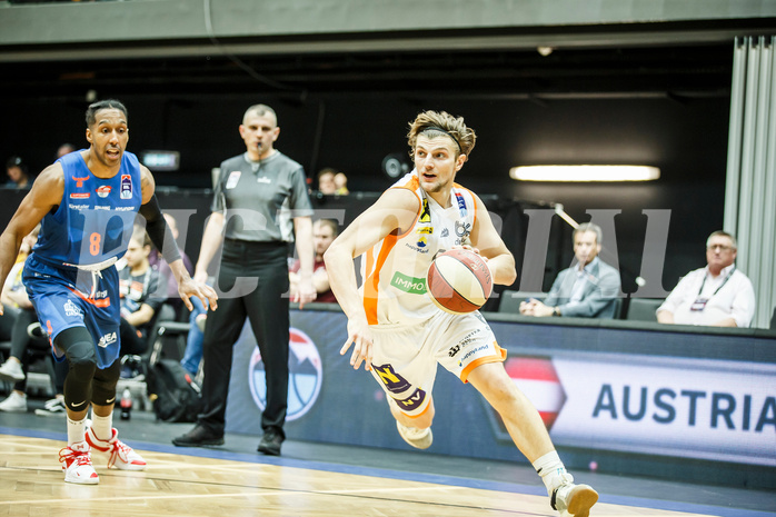 Basketball, Basketball Austria Cup 201920, Finale, Kapfenberg Bulls, Klosterneuburg Dukes, Moritz Lanegger (6)