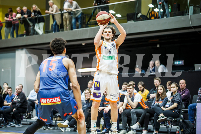 Basketball, Basketball Austria Cup 201920, Finale, Kapfenberg Bulls, Klosterneuburg Dukes, Moritz Lanegger (6)