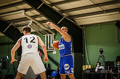 Basketball, Basketball Austria Cup 2021/22, 1/4 Finale, Vienna D.C. Timberwolves, UNGER STEEL Gunners Oberwart, Sebastian Käferle (7)