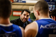Basketball, Basketball Austria Cup 2021/22, 1/4 Finale, Vienna D.C. Timberwolves, UNGER STEEL Gunners Oberwart, Horst Leitner (Coach)